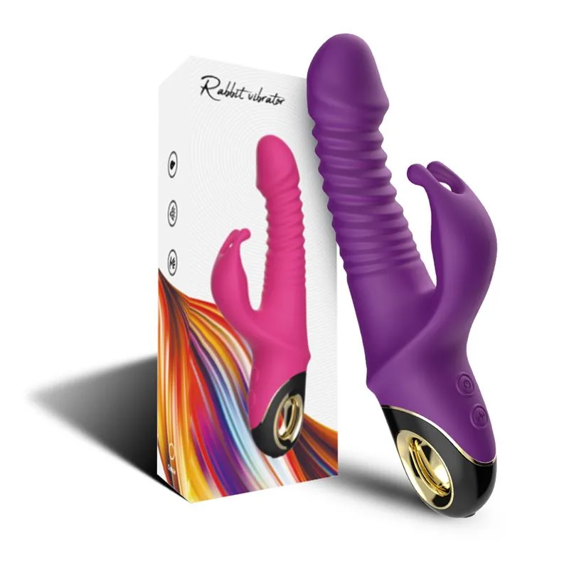 Vibrador com Vaivém e Oscilação 360º Roxo Urban Sky — vista 3 de 11