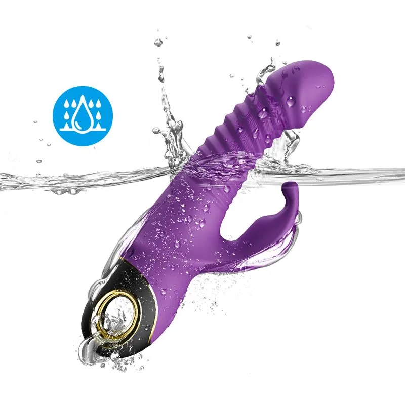 Vibrador com Vaivém e Oscilação 360º Roxo Urban Sky — vista 9 de 11
