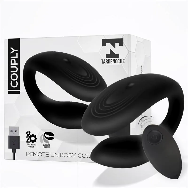 Vibrador Couply para Casais com Comando à Distância Tardenoche