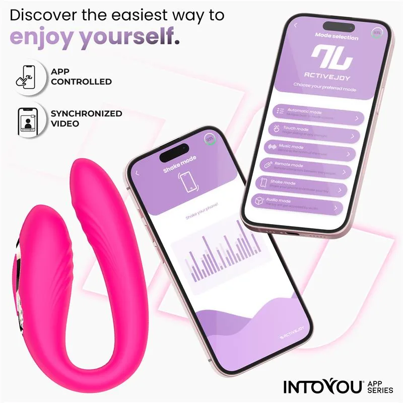 Vibrador Couty para Casais com Oscilação 360º e Aplicação Intoyou — vista 6 de 9