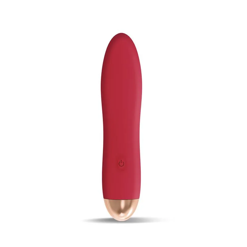 Estimulador Dawel 10 Velocidades Festival Vermelho Ferrugem 14 cm — vista 2 de 3