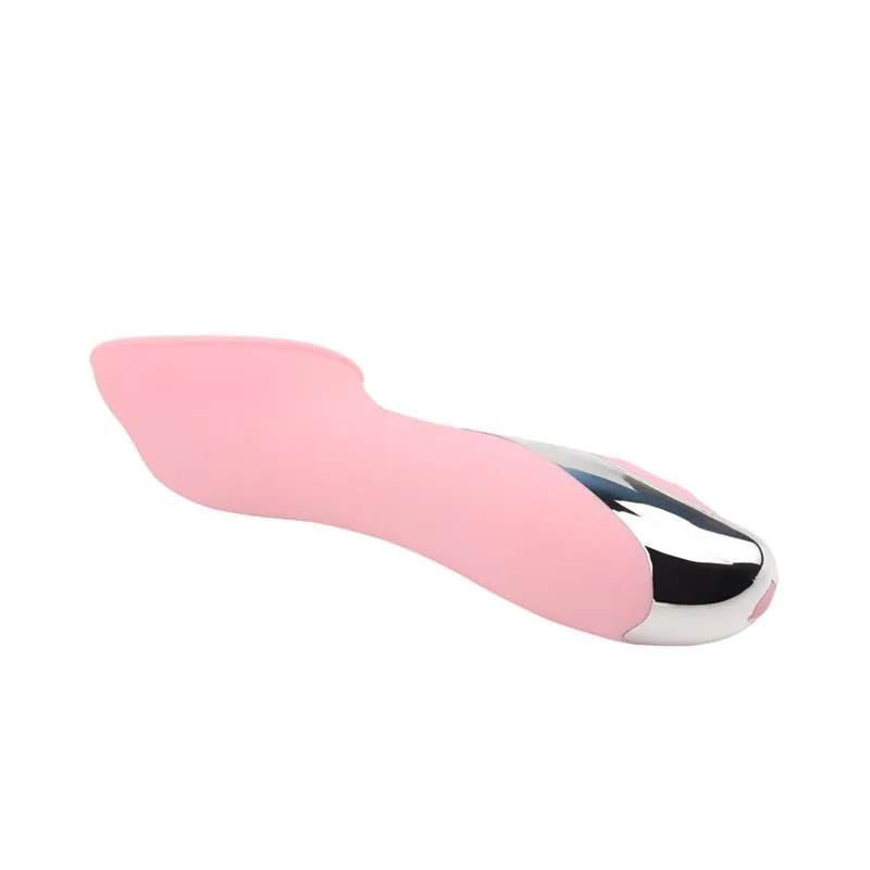 Vibrador de Clítoris Aphrovibe em Silicone Rosa Chisa — vista 6 de 7