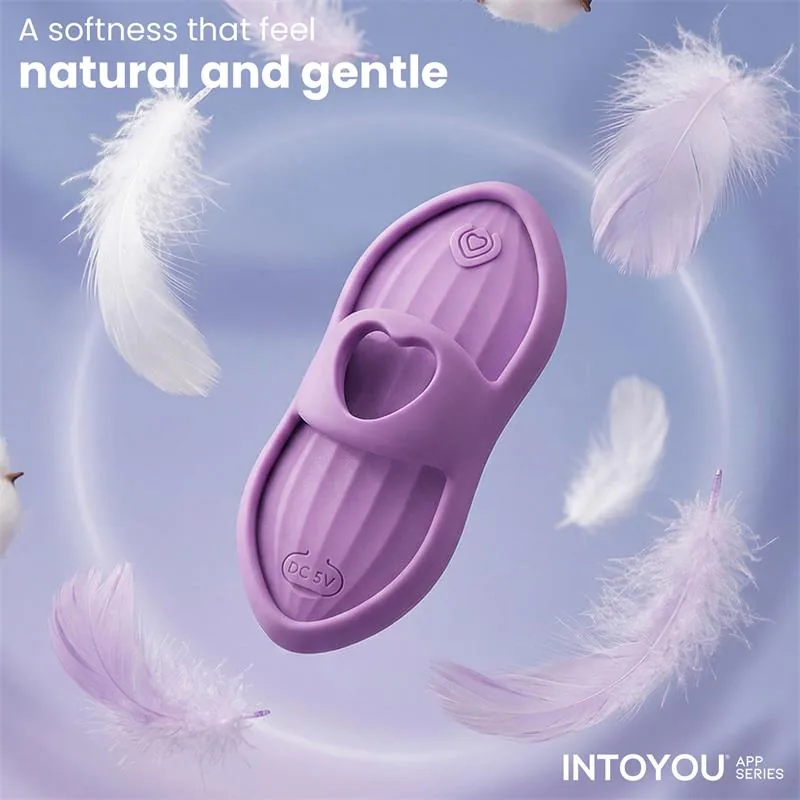 Vibrador de Dedo Laia com Aquecimento e Manga com Aplicação Lavanda InToYou — vista 13 de 17