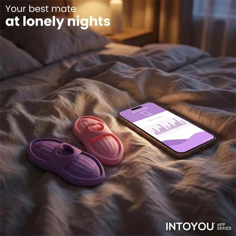 Vibrador de Dedo Laia com Aquecimento e Manga com Aplicação Lavanda InToYou — vista 14 de 17