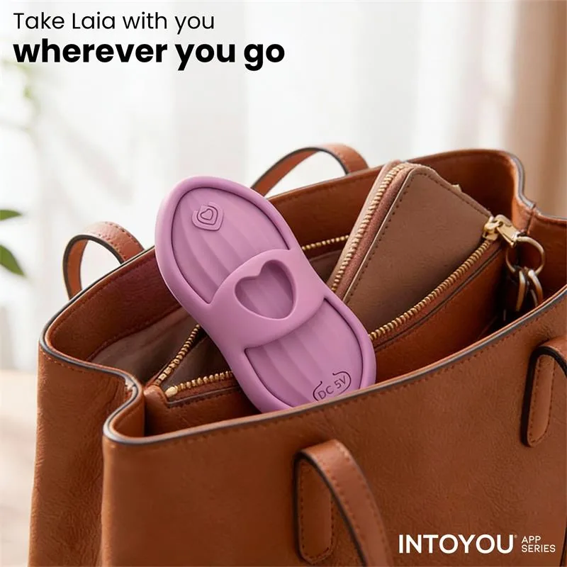 Vibrador de Dedo Laia com Aquecimento e Manga com Aplicação Lavanda InToYou — vista 15 de 17