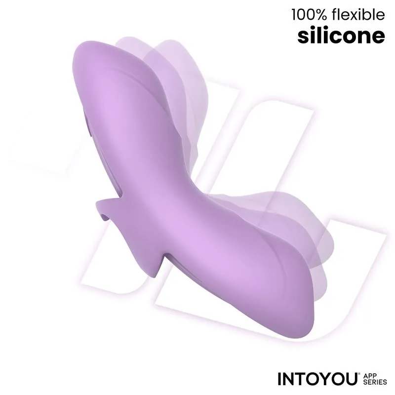 Vibrador de Dedo Laia com Aquecimento e Manga com Aplicação Lavanda InToYou — vista 9 de 17