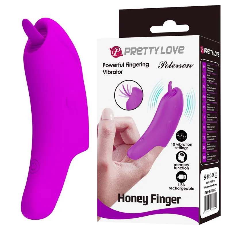 Vibrador de Dedo Peterson PrettyLove