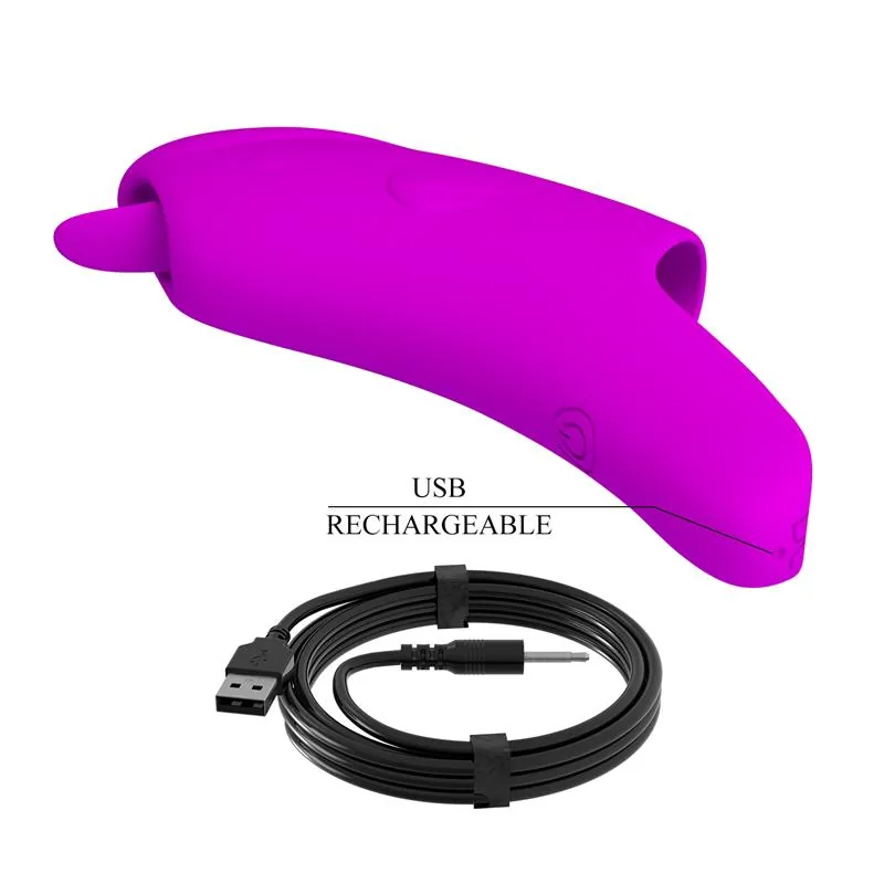 Vibrador de Dedo Peterson PrettyLove — vista 11 de 13