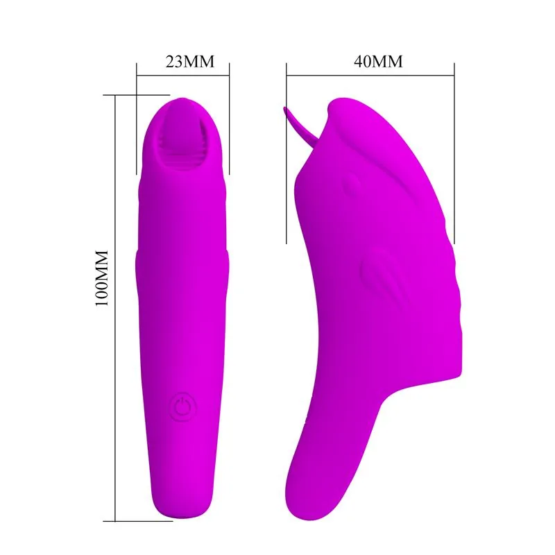 Vibrador de Dedo Peterson PrettyLove — vista 12 de 13