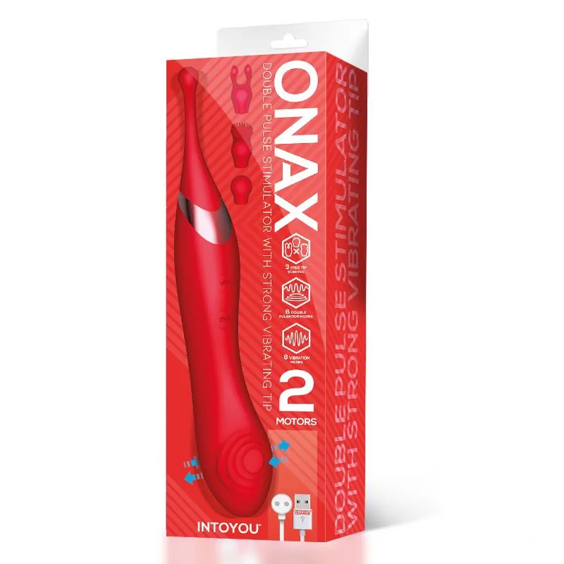 Vibrador de Ponto Duplo Onax com Dupla Pulsação USB IntoYou — vista 20 de 20