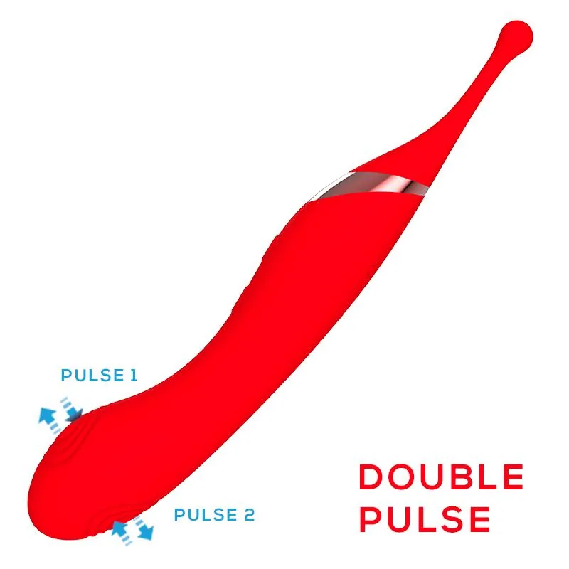 Vibrador de Ponto Duplo Onax com Dupla Pulsação USB IntoYou — vista 4 de 20