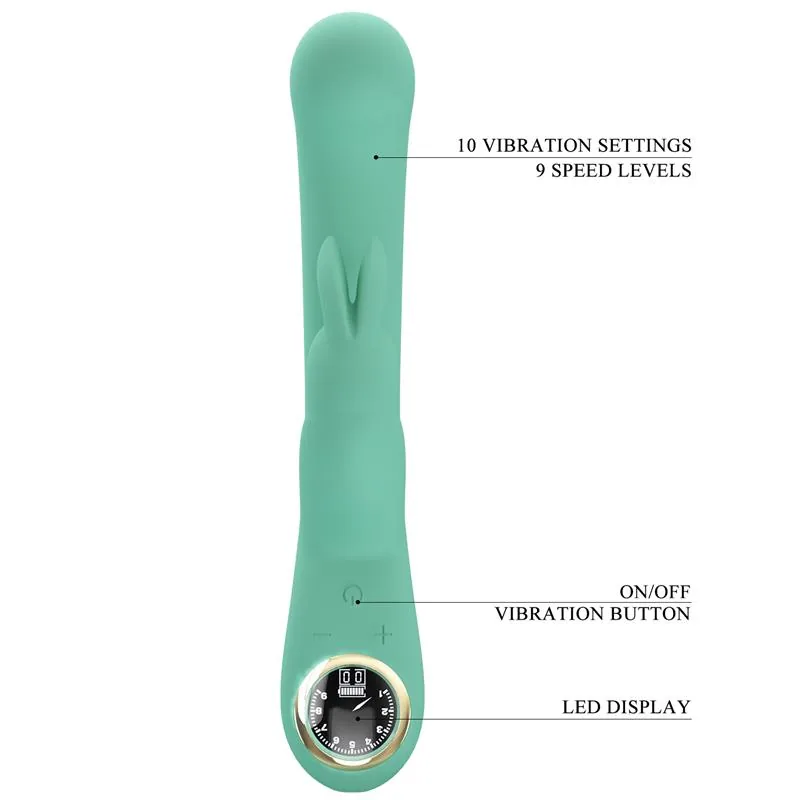 Vibrador de Ponto G Lamar Menta PrettyLove — vista 9 de 12