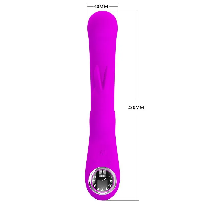 Vibrador de Ponto G Lamar Violeta PrettyLove — vista 11 de 12