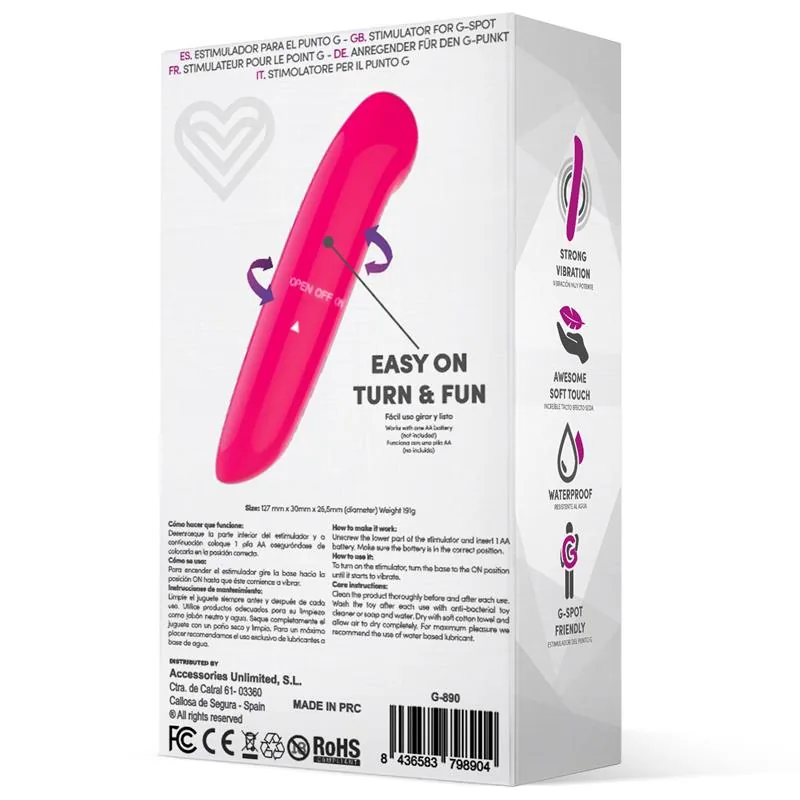 Denzel Estimulador Compacto Rosa — vista 3 de 3