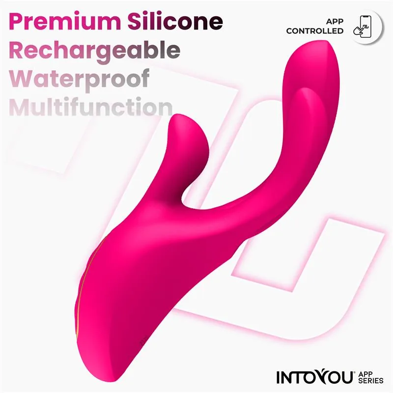 Vibrador Derek com Movimento de Dedo 3 Motores e Aplicação InToYou — vista 5 de 9