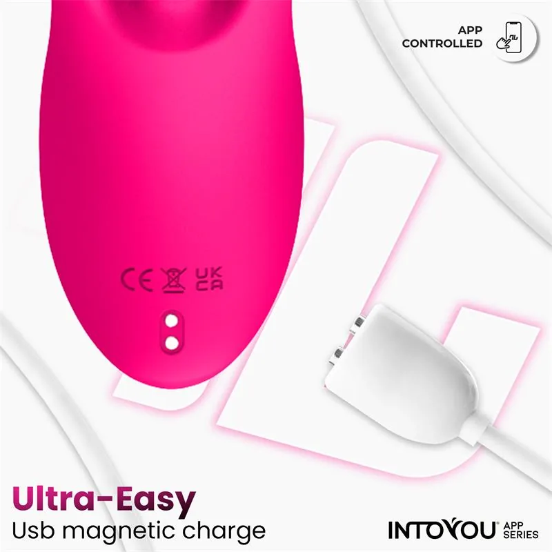 Vibrador Derek com Movimento de Dedo 3 Motores e Aplicação InToYou — vista 8 de 9