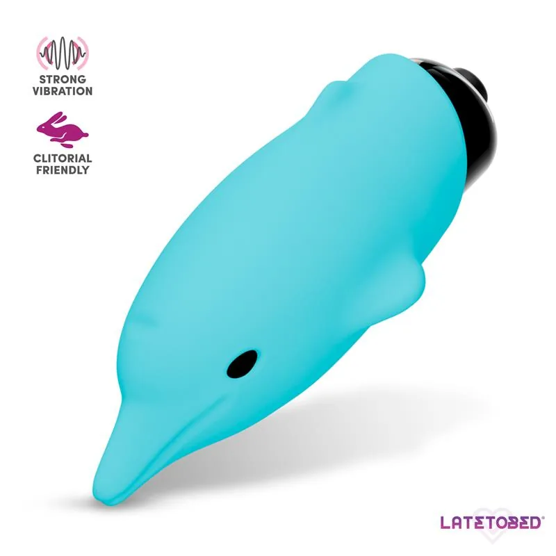 Bala Vibratória Golfinho Dolphy LateToBed 8 cm — vista 3 de 3