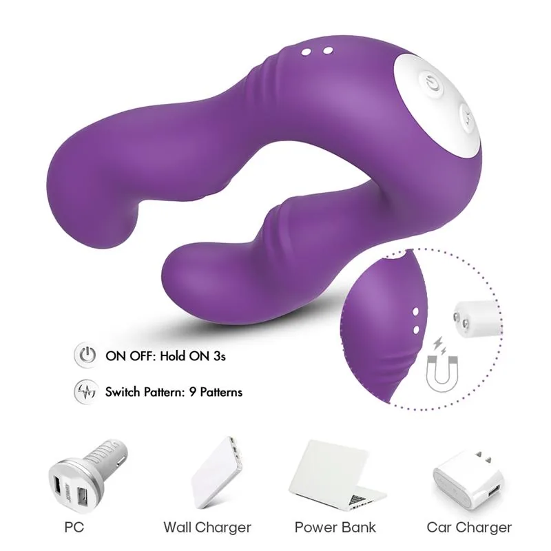 Vibrador Duplo para Casais Urban Sky — vista 10 de 11
