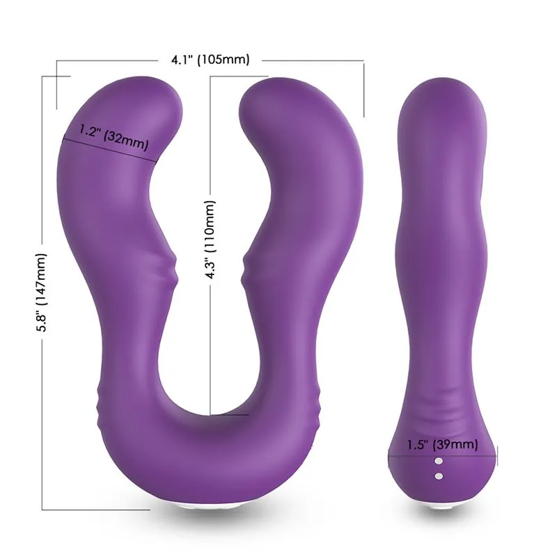 Vibrador Duplo para Casais Urban Sky — vista 11 de 11