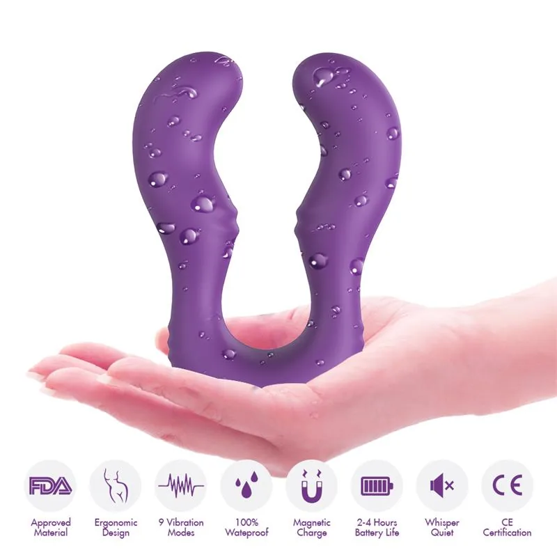 Vibrador Duplo para Casais Urban Sky — vista 8 de 11