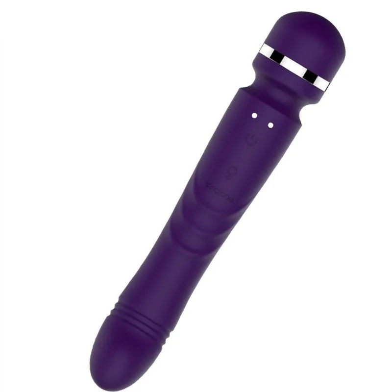 Vibrador Duplo Yoni Lilás Escuro Nalone — vista 4 de 6