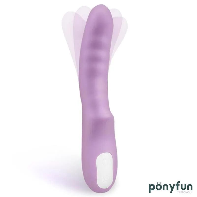 Vibrador e Rotador de Duplo Motor 360º Roxo InToYou — vista 3 de 4