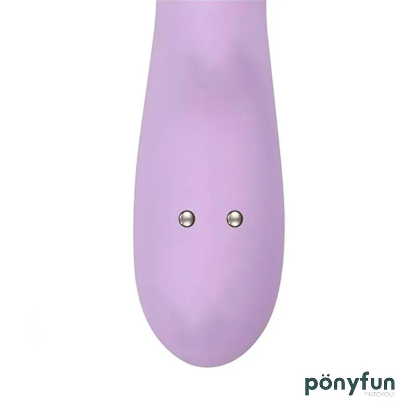 Vibrador e Rotador de Duplo Motor 360º Roxo InToYou — vista 4 de 4