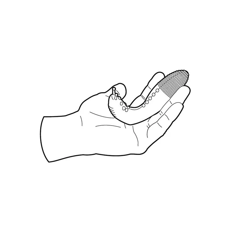 Vibrador Eliott com Extensão Preto — vista 5 de 5