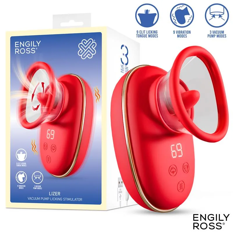 Engily Ross Lizer Língua, Vácuo e Vibração