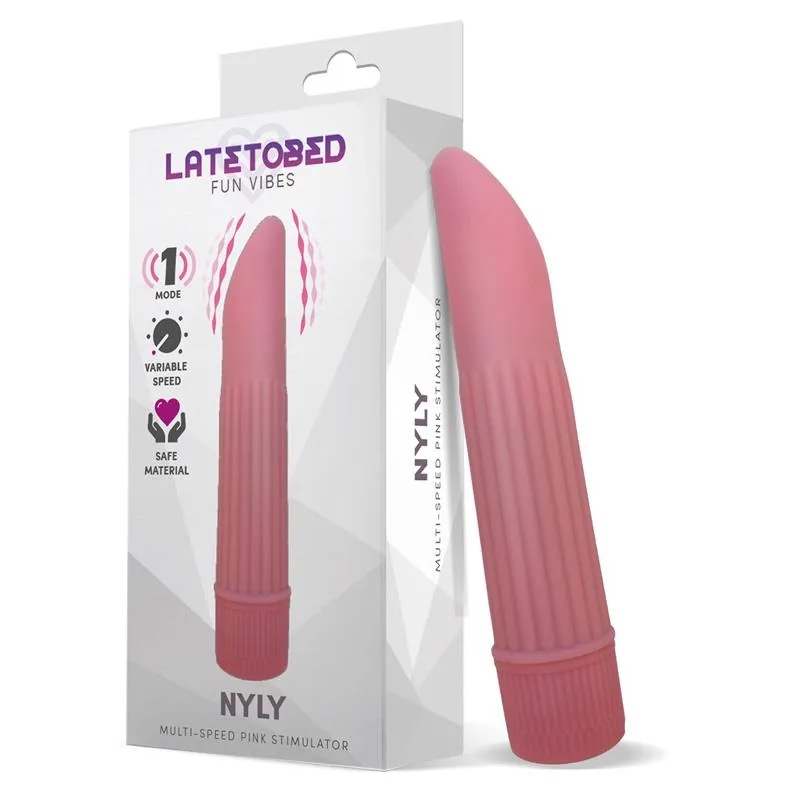 Estimulador Nyly Multivelocidade Rosa LateToBed