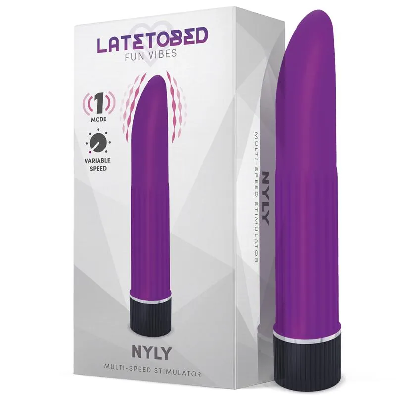 Estimulador Nyly Multivelocidade Roxo LateToBed