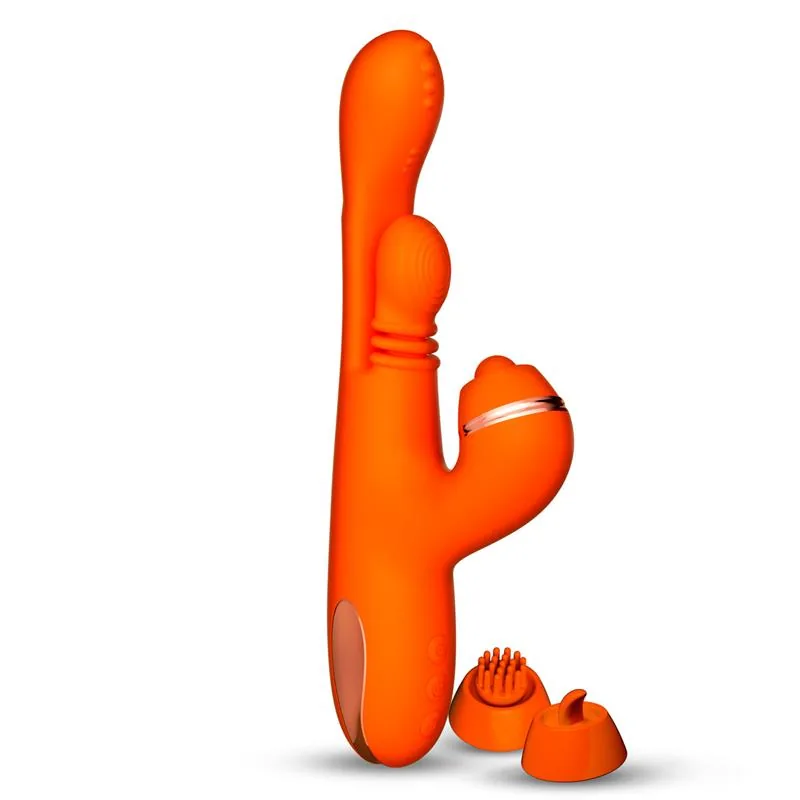 Ethan Vibrador Ponto G 360° com Cabeças Trocáveis — vista 2 de 3