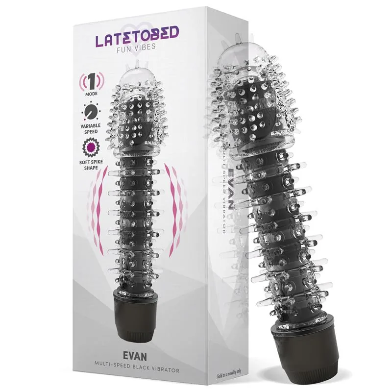 Evan Vibrador Multivelocidade Preto