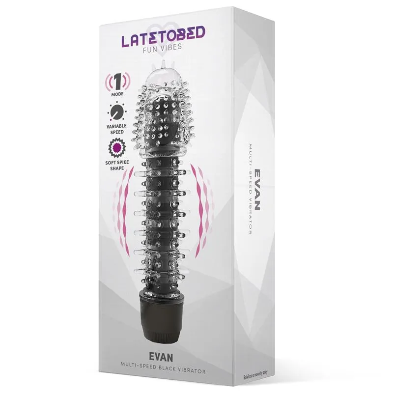 Evan Vibrador Multivelocidade Preto — vista 2 de 3
