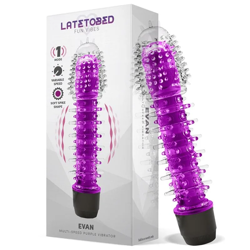 Evan Vibrador Multivelocidade Roxo