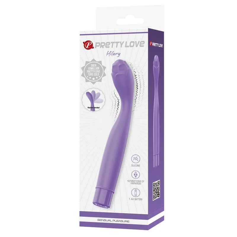 Vibrador Flexível Hilary Prettylove — vista 10 de 10