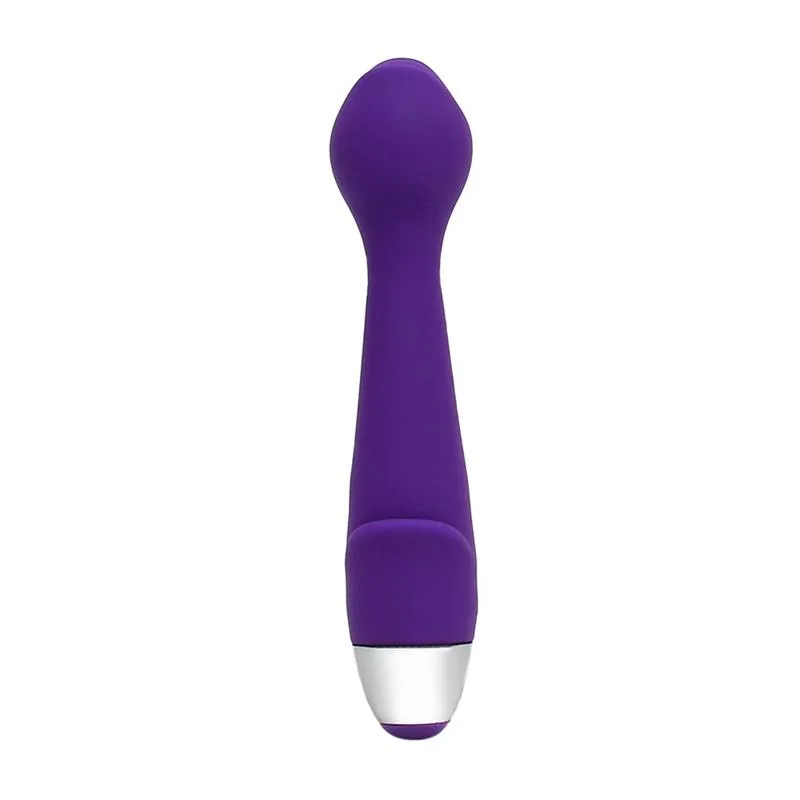 Vibrador Flower Power em Madeira Roxo Rimba — vista 2 de 4