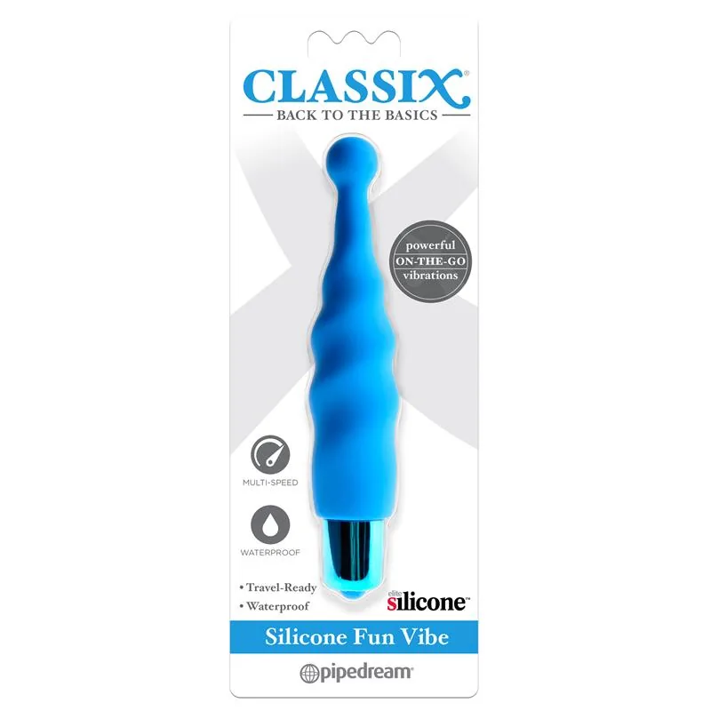 Vibrador Fun Vibe Azul Classix — vista 2 de 2