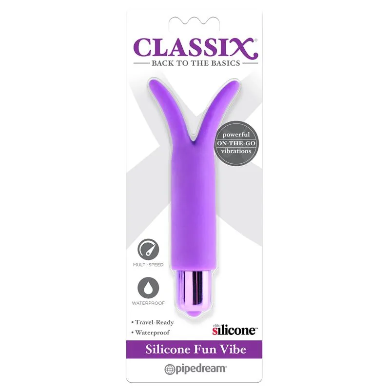 Vibrador Fun Vibe Roxo Classix — vista 2 de 2