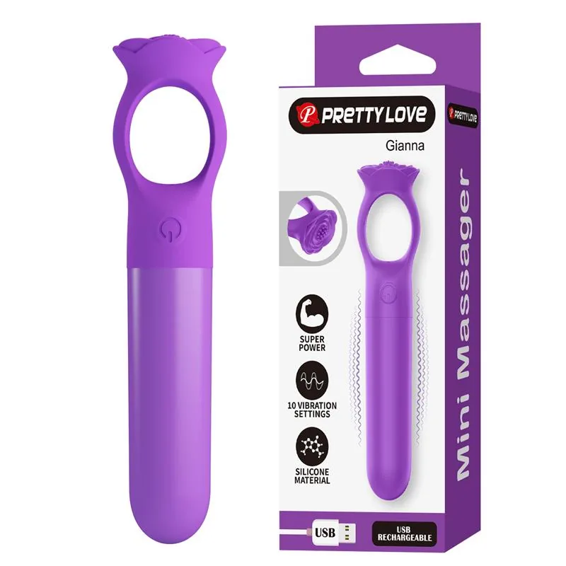 Vibrador Gianna Mini Massajador PrettyLove