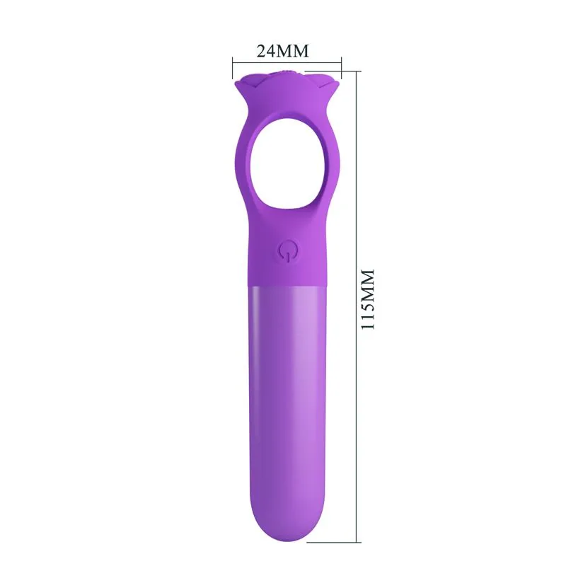 Vibrador Gianna Mini Massajador PrettyLove — vista 9 de 10