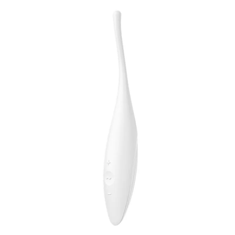 Vibrador Giratório Twirling Joy com Aplicação Branco Satisfyer
