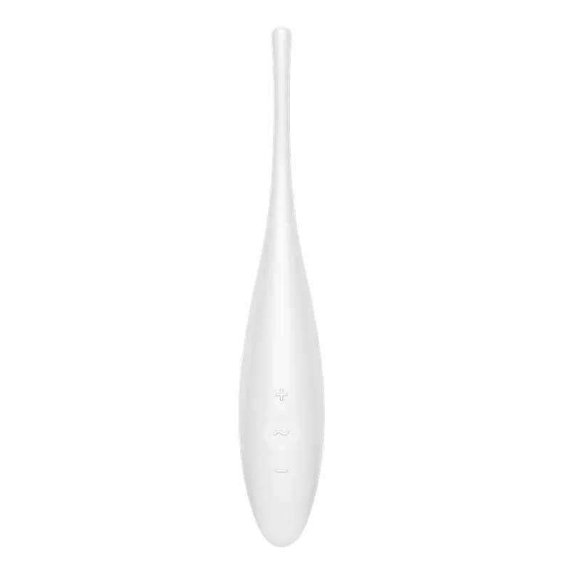 Vibrador Giratório Twirling Joy com Aplicação Branco Satisfyer — vista 2 de 5