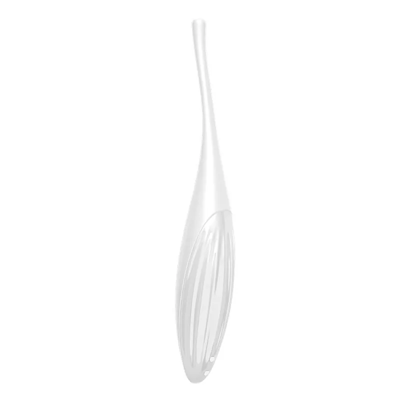 Vibrador Giratório Twirling Joy com Aplicação Branco Satisfyer — vista 3 de 5