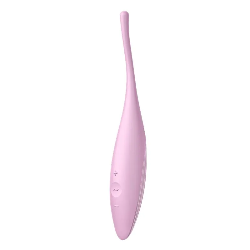 Vibrador Giratório Twirling Joy com Aplicação Rosa Satisfyer