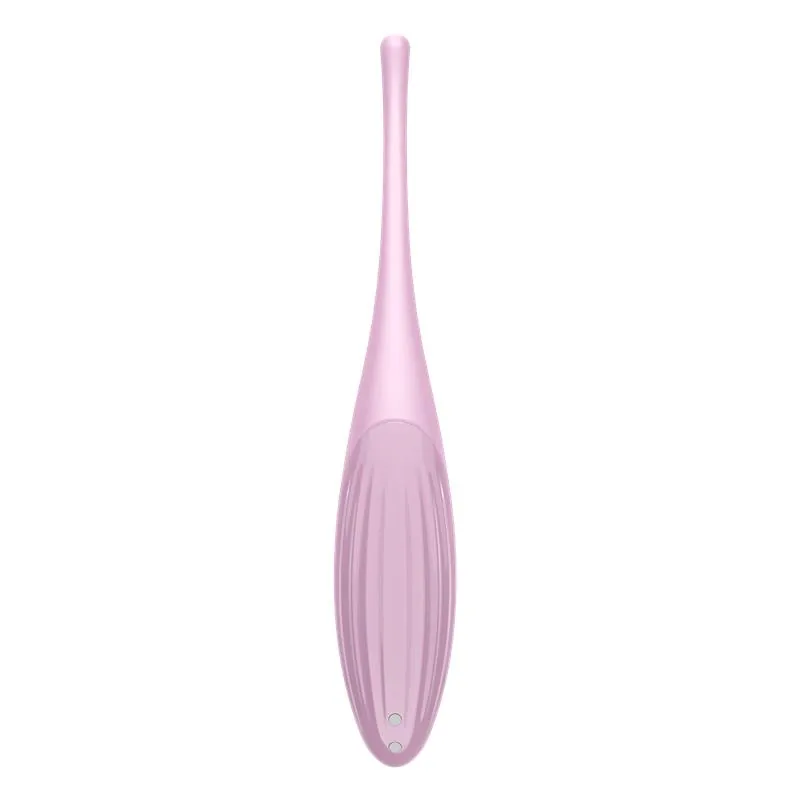 Vibrador Giratório Twirling Joy com Aplicação Rosa Satisfyer — vista 2 de 5