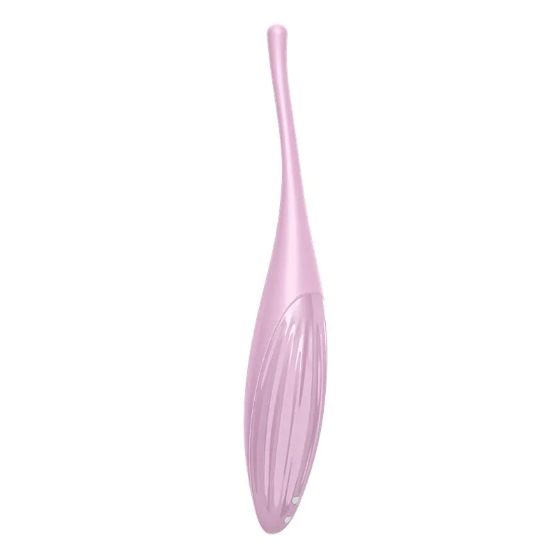 Vibrador Giratório Twirling Joy com Aplicação Rosa Satisfyer — vista 3 de 5
