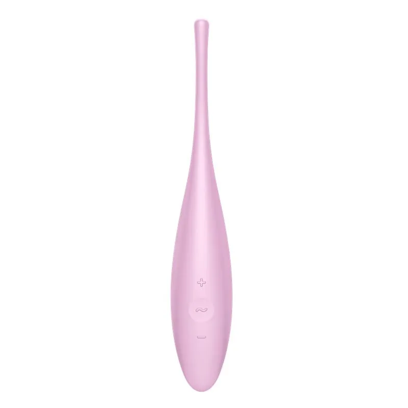 Vibrador Giratório Twirling Joy com Aplicação Rosa Satisfyer — vista 4 de 5