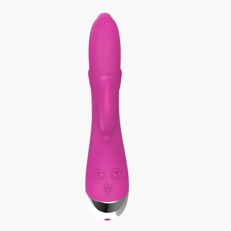 Vibrador Golfinho com 6 Funções USB Rosa A-Gusto — vista 2 de 8