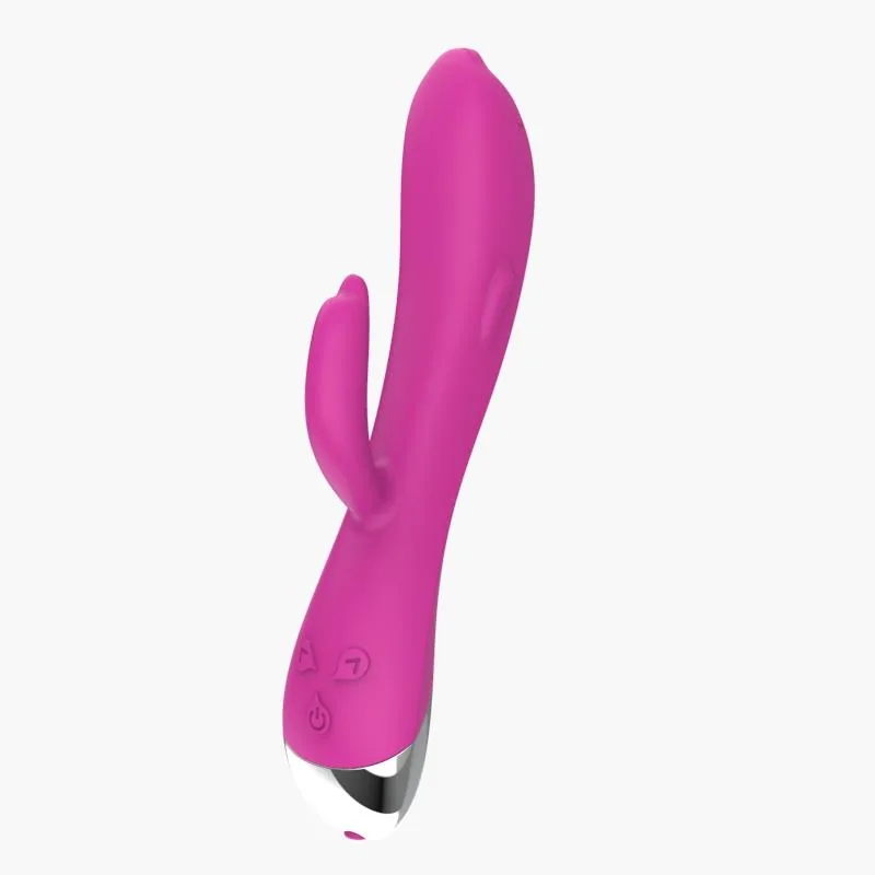Vibrador Golfinho com 6 Funções USB Rosa A-Gusto — vista 3 de 8